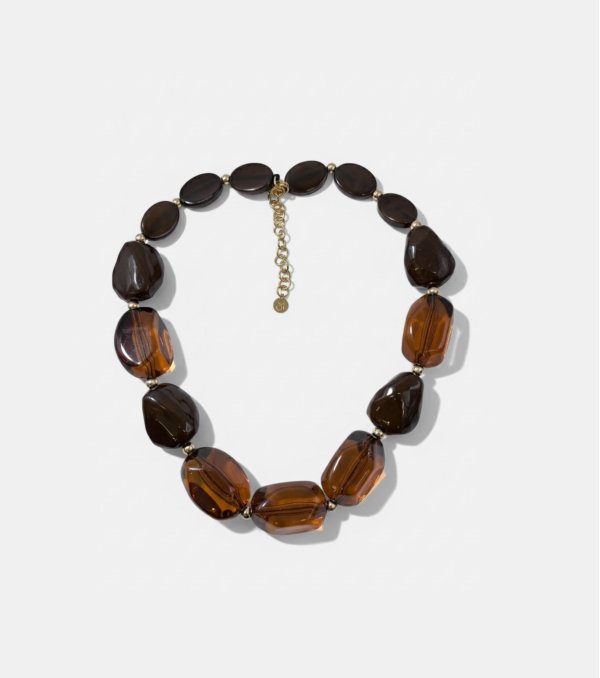 Collar N9701B-01MN Marrón