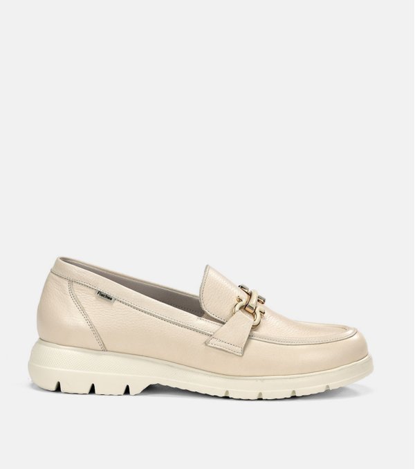 Mocasín Fluchos F1936 Beige