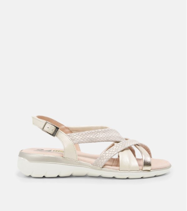 Sandalia 24 HRS 26500 Beige