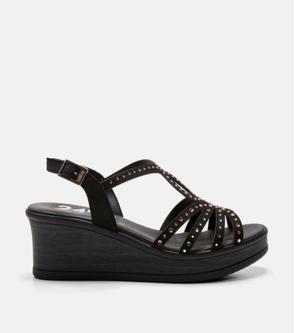 Sandalia 24 HRS 26792 Negro