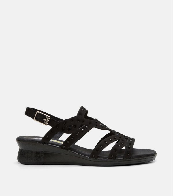Sandalia 24 HRS 26814 Negro