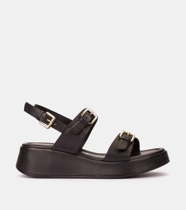 Sandalia Wonders AT-1057 Negro