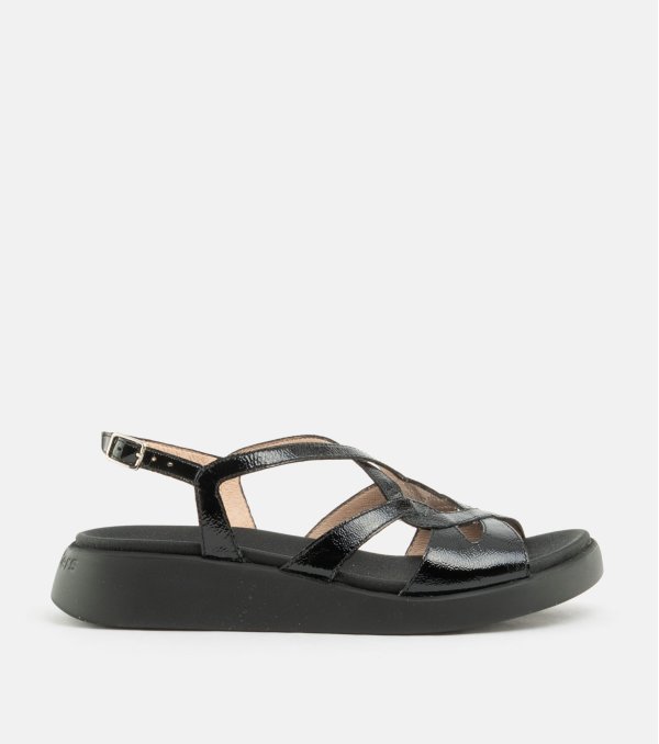 Sandalia Wonders C-6550 Negro